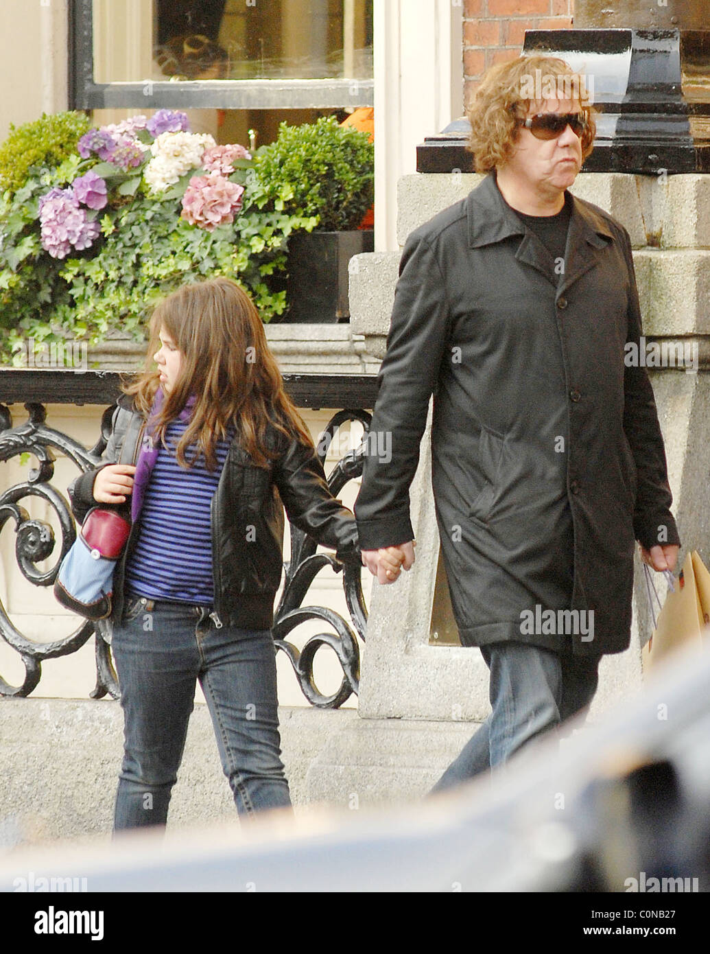 Singer Gary Moore Out Shopping With His Family Dublin Ireland 29 09 