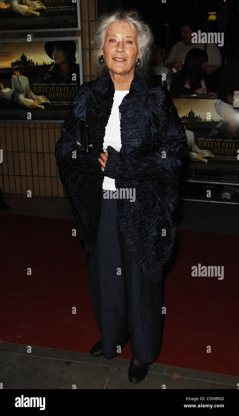 Phyllida Law Premiere of 'Brideshead Revisited' at the Chelsea Cinema - arrivals London, England - 29.09.08 Stock Photo