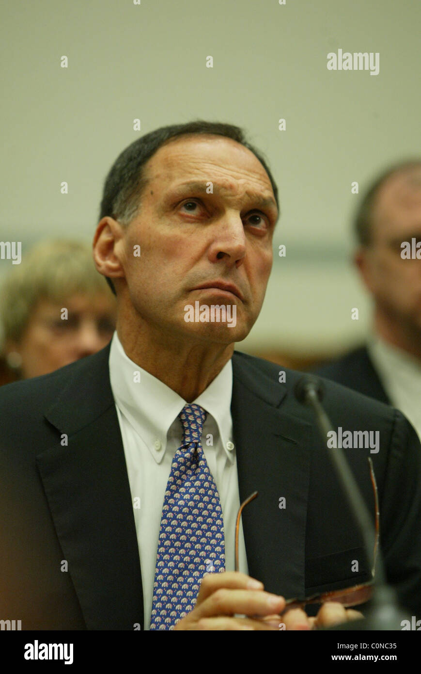 Richard Fuld, Chairman and Chief Executive officer Lehman Brothers Holdings House Oversight and Government Reform Committee Stock Photo