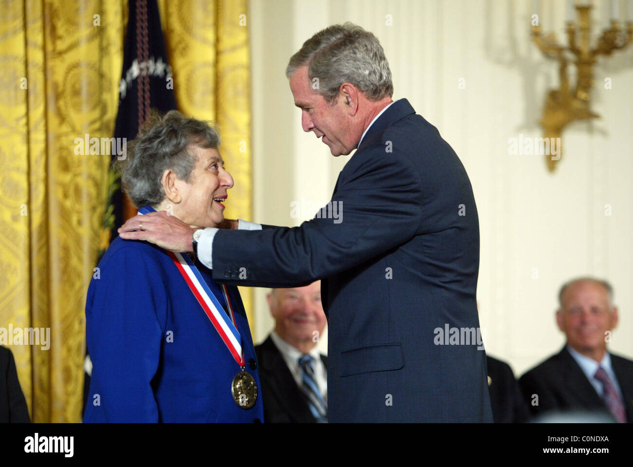 Laureate recipient of the National Medal of Science, Fay Aizenberg