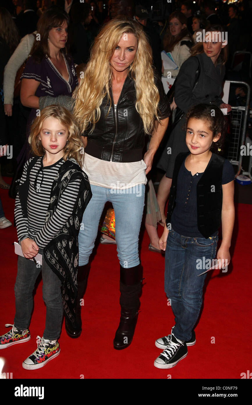 Meg Mathews Anais Gallagher And Guest Premiere Of High School Musical 3 Senior Year Held At Empire Cinema London England Stock Photo Alamy