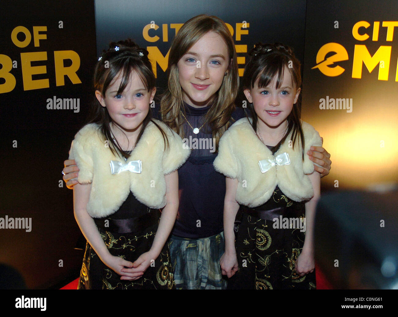 Amy Quinn, Saoirse Ronan and Catherine Quinn The European premiere of