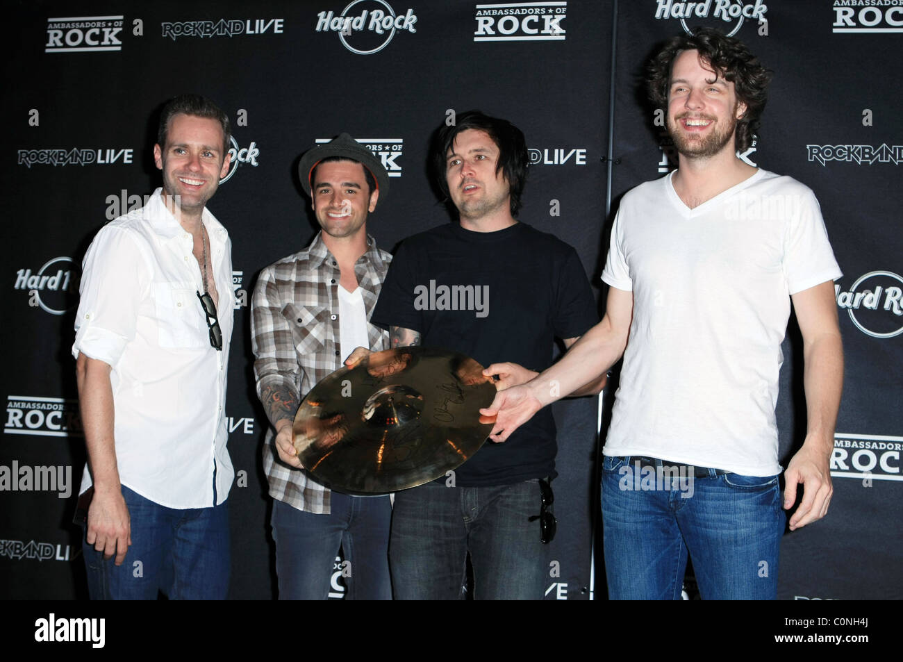 Dashboard Confessional Hard Rock Cafe Las Vegas hosts Ambassadors Of
