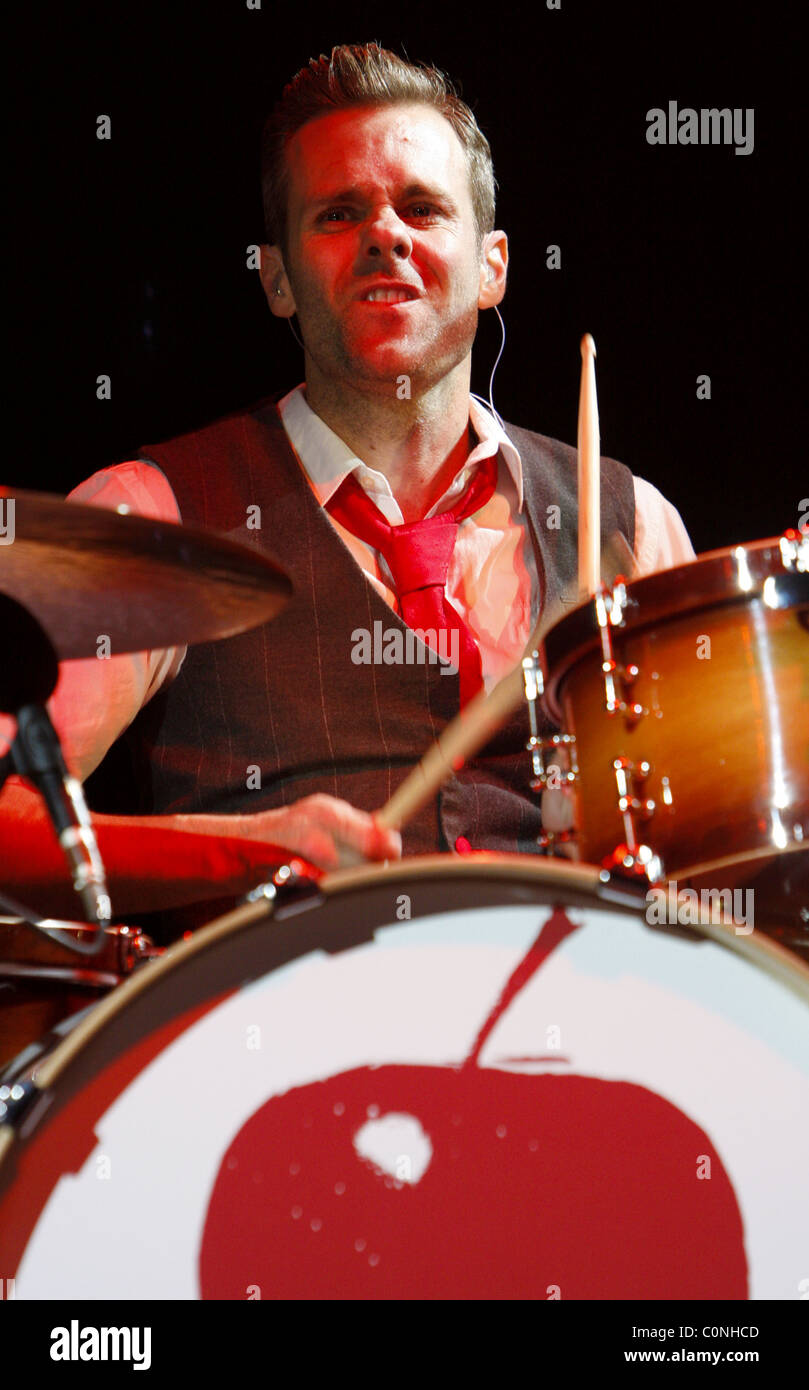 Dashboard Confessional performing at Rock Band Live at the Hard Rock