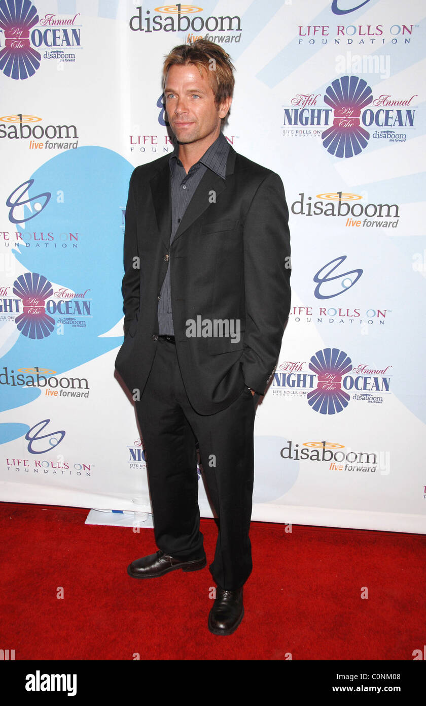 David Chokachi Attends Life Rolls On Foundation's 'Night By the Ocean