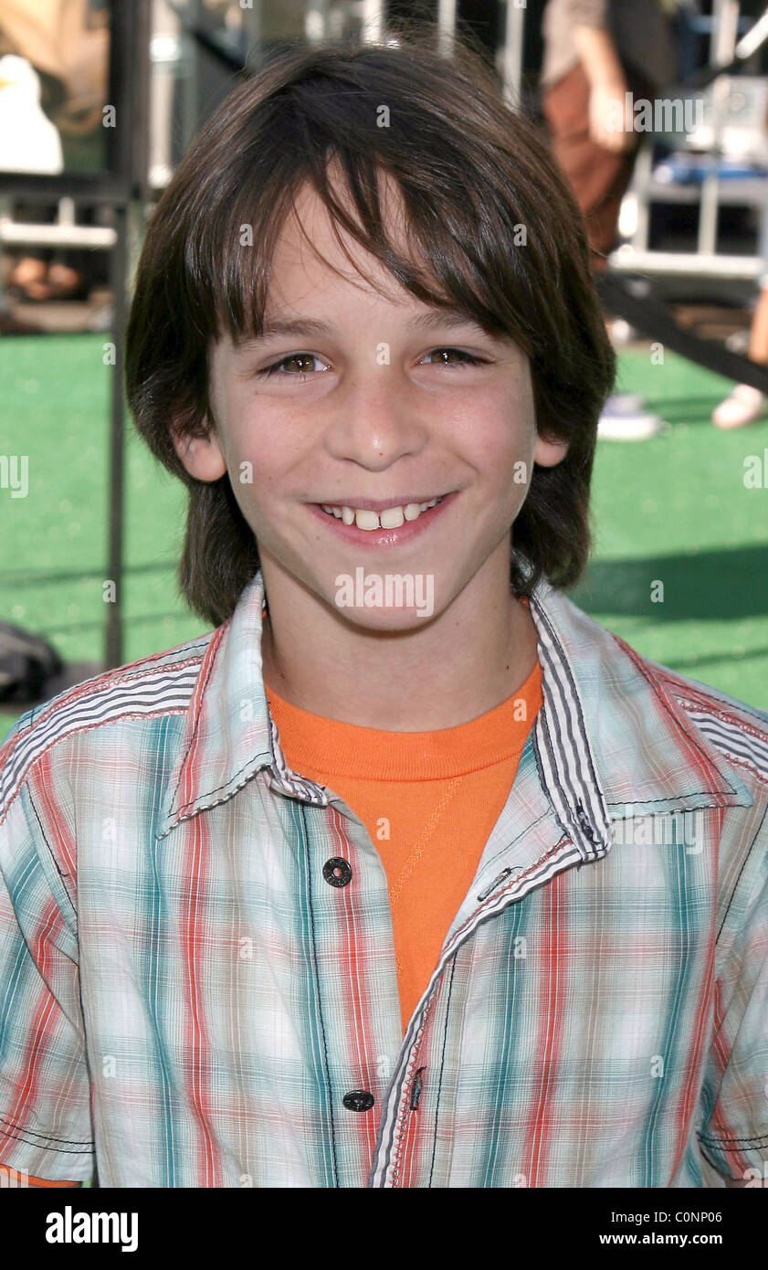 Zachary Gordon At The Madegascar Escape 2 Africa Premiere At The Mann