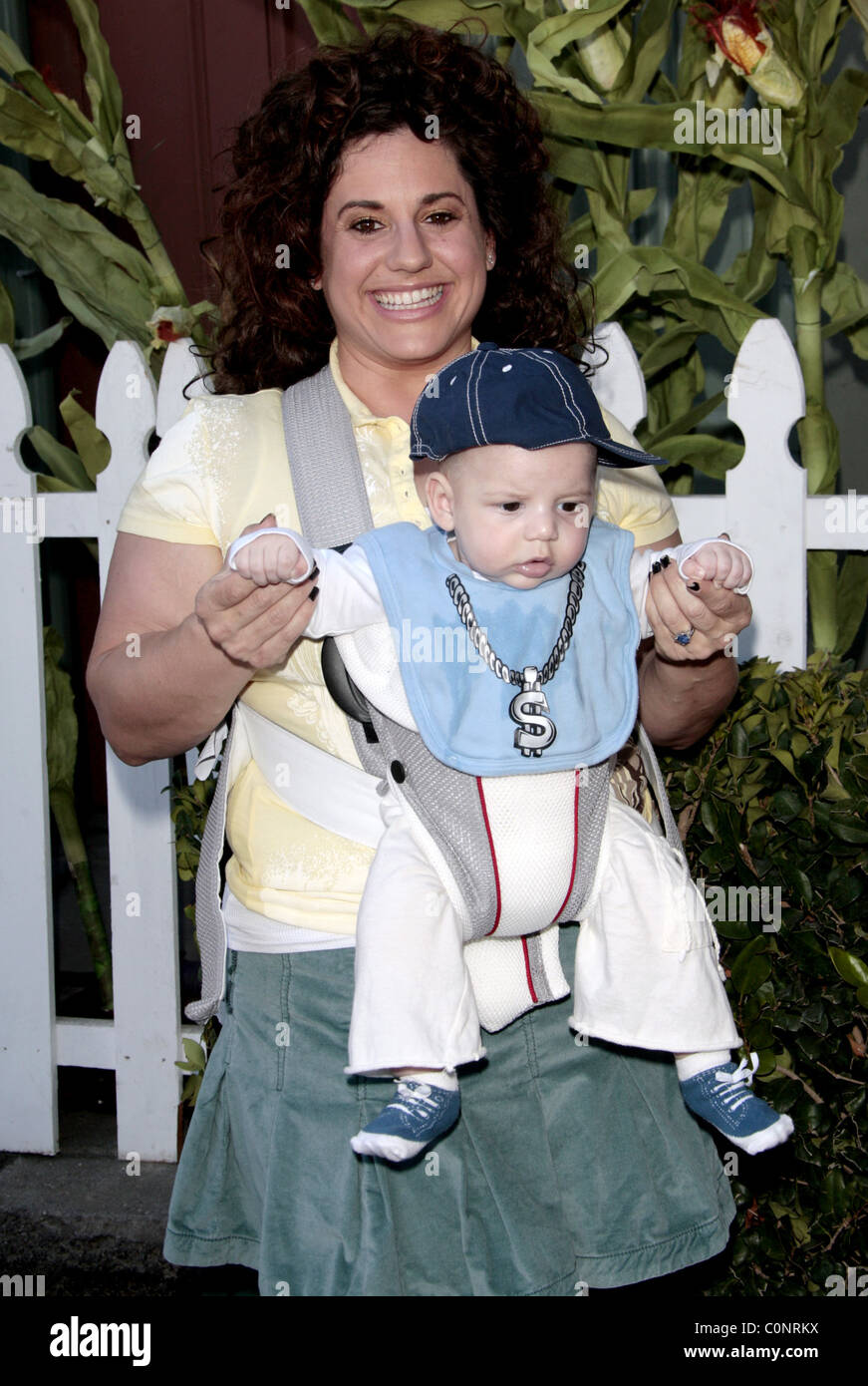 Marissa Jaret Winokur and son Zev Camp Ronald McDonalds 16th Annual