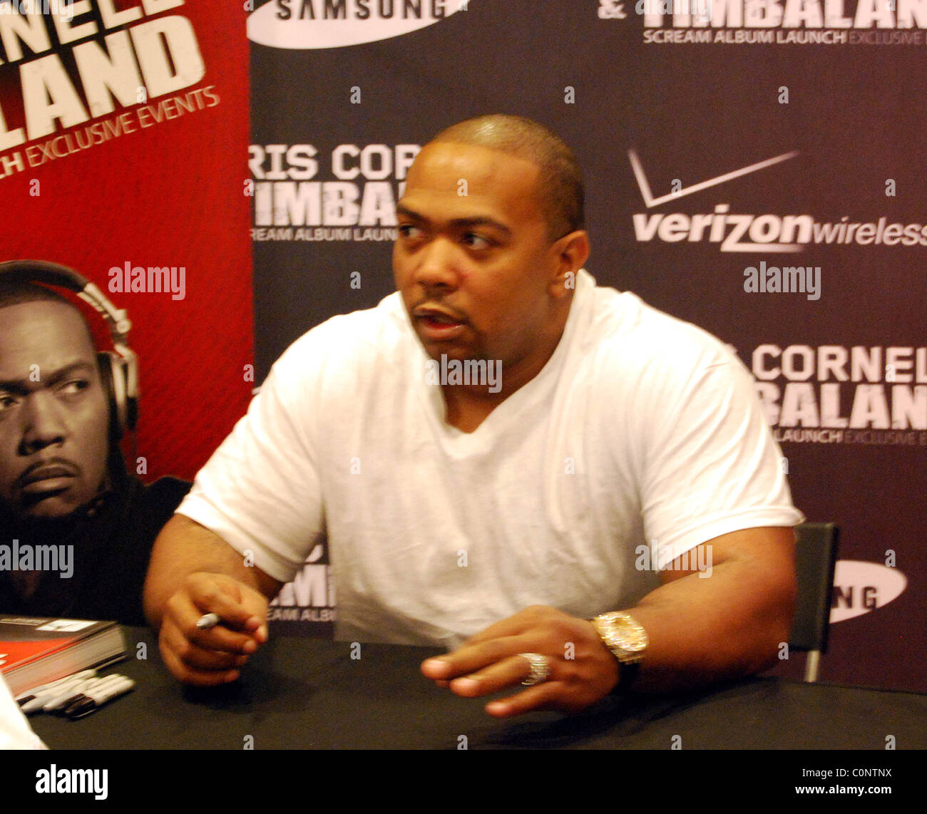 Producer and Rapper Timbaland and Audioslave Soundgarden frontman Chris