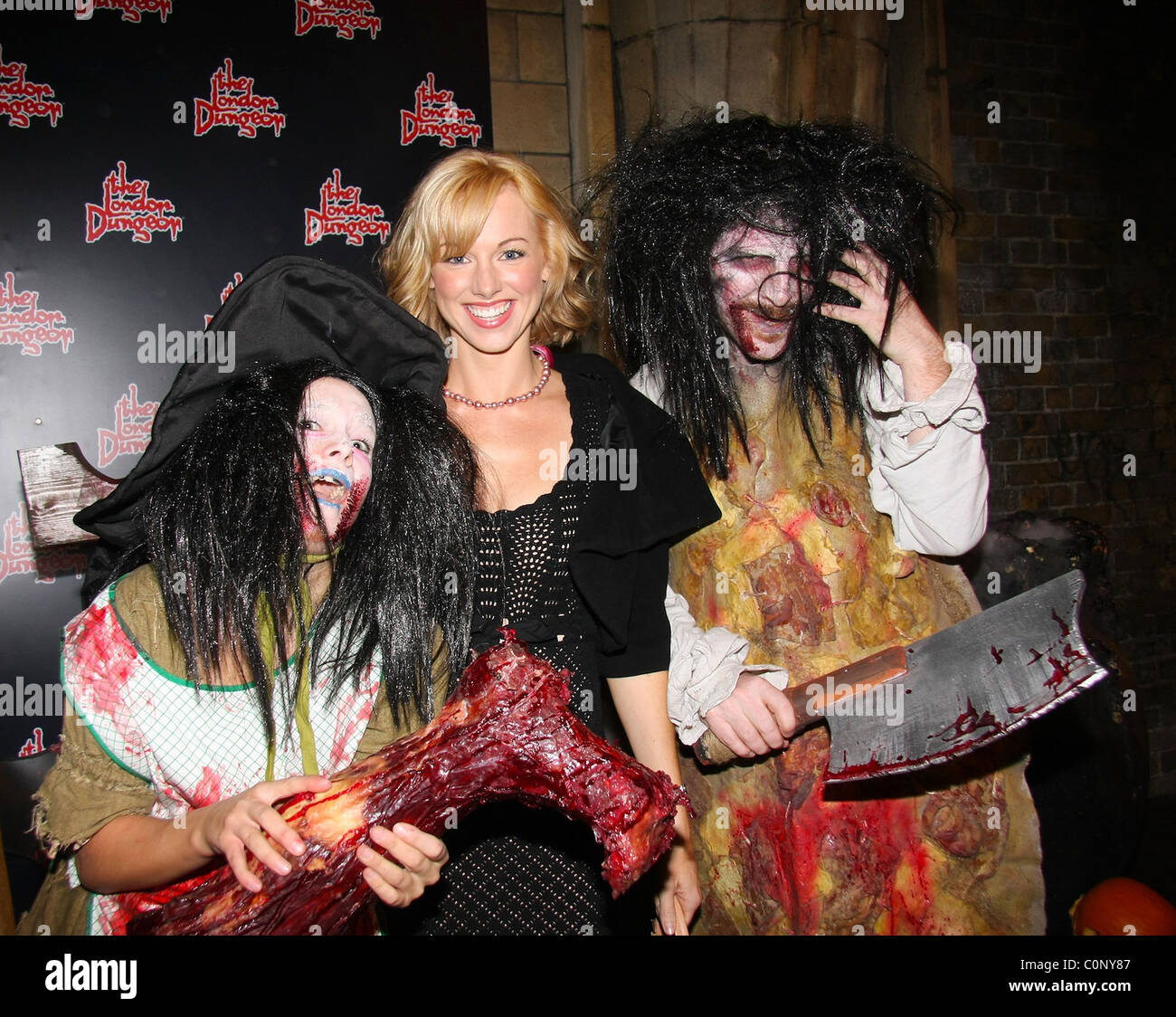 Sarah Manners London Dungeon Fear-Fest launch party London, England - 14.10.08 Stock Photo