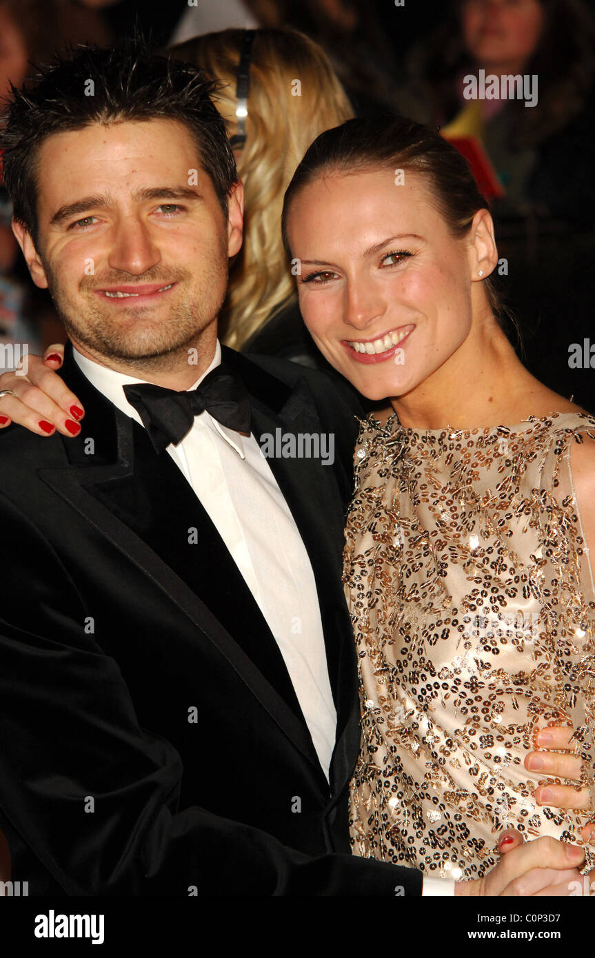 Tom Chambers and Claire Harding National Television Awards 2008 held at
