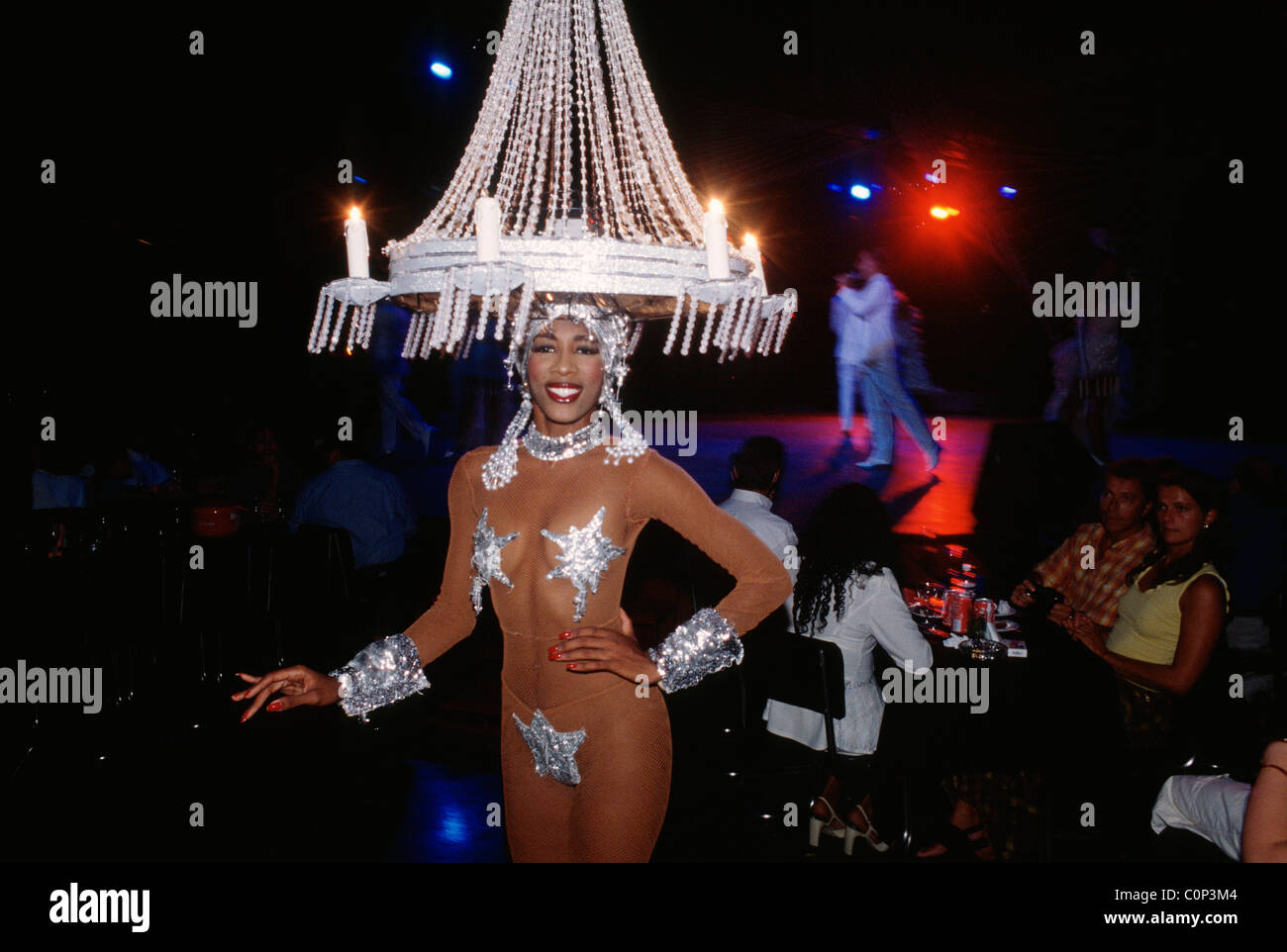 Havana. Cuba. The Tropicana Nightclub. Over 200 artists perform during the  '50's style cabaret 'Paradise Under the Stars' Stock Photo - Alamy