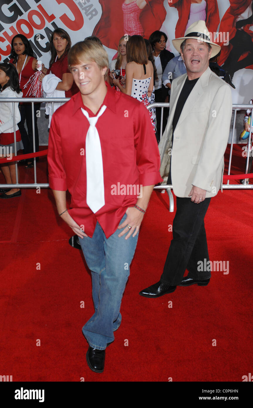 Sean Carter and Mickey Dolenz The Los Angeles Premiere of 'High School