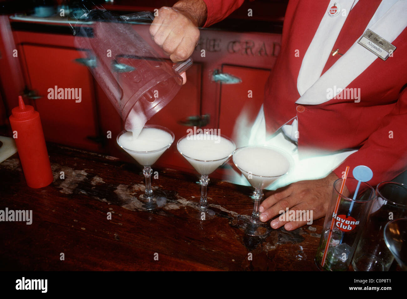 Havana. Cuba. El Floridita, 'home' of the daiquiri Stock Photo Alamy