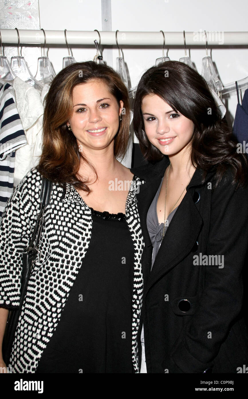 Selena Gomez and her mother Mandy Gomez attend Octavio Carlin Atelier