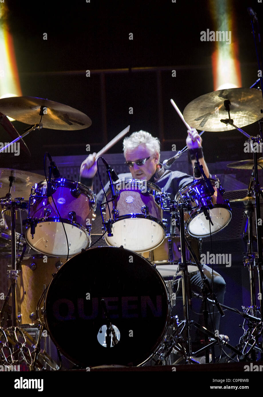 Roger Taylor Queen performing live at Liverpool Echo Arena Liverpool ...