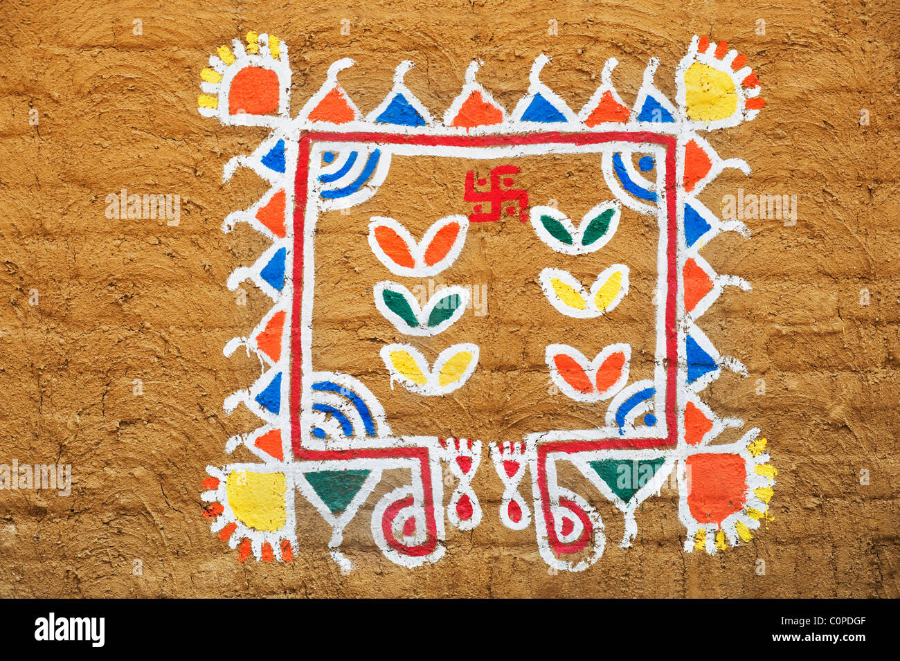 Rangoli pattern hi-res stock photography and images - Alamy