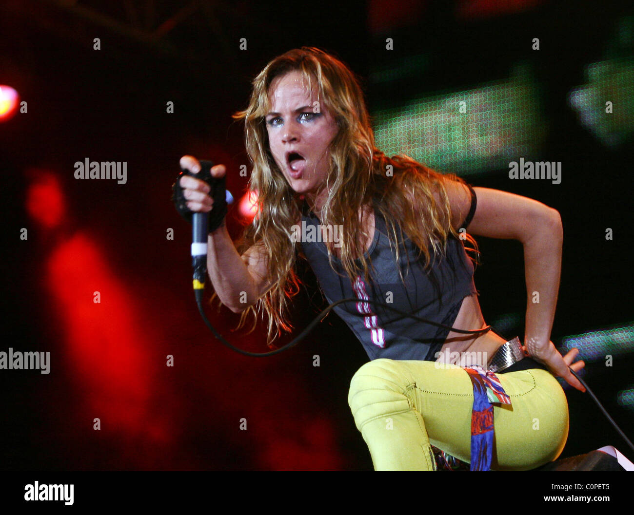 Juliette lewis juliette licks exit hi-res stock photography