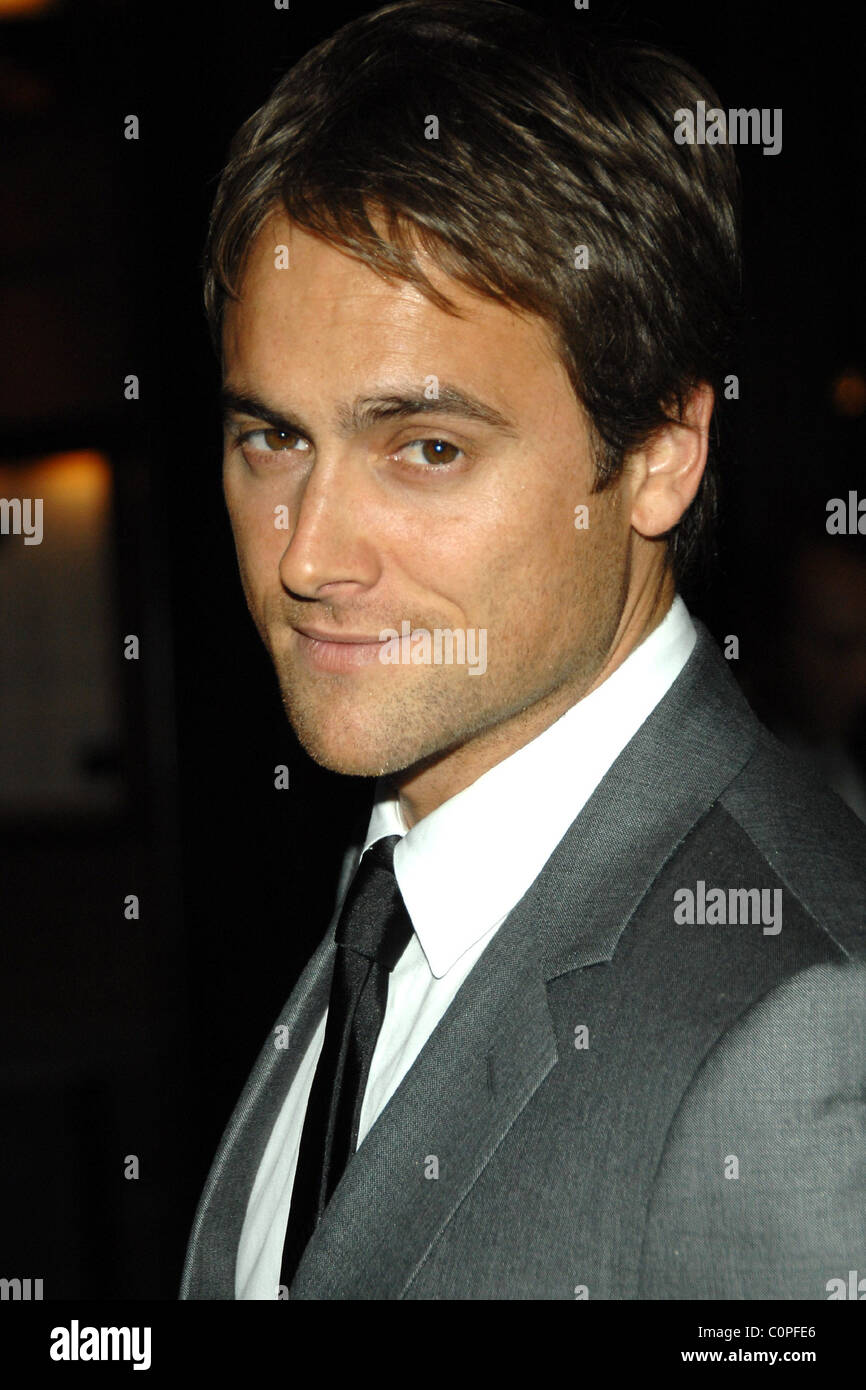 Stuart Townsend 'Battle In Seattle' screening at the Tribeca Grand Hotel New York City, USA - 17.09.08 Stock Photo