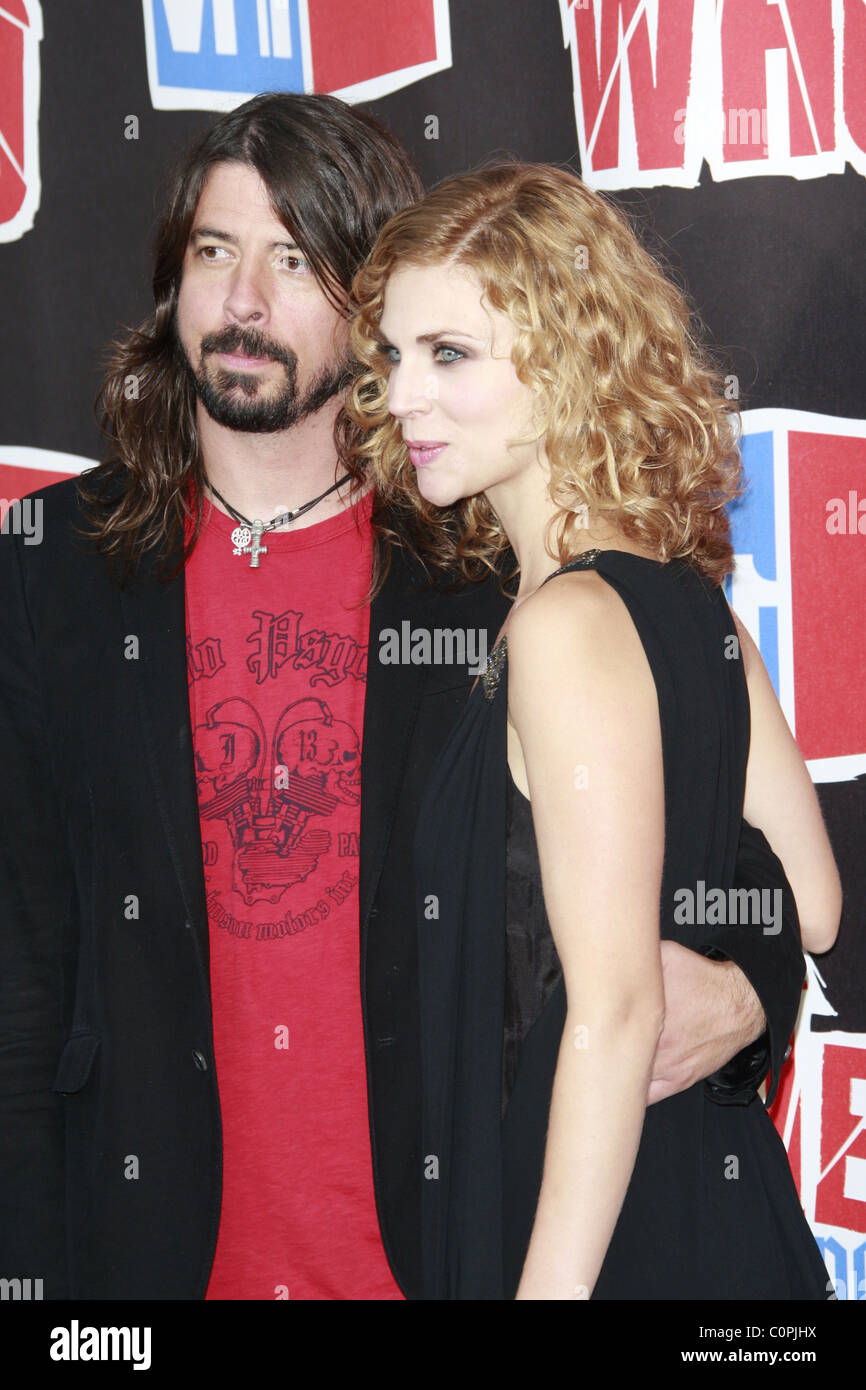 Dave Grohl Foo Fighters Wife High Resolution Stock ...