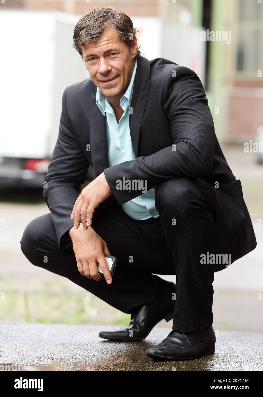 Sven Martinek at a photocall for German TV series &ldquo;Alarm für Cobra 11