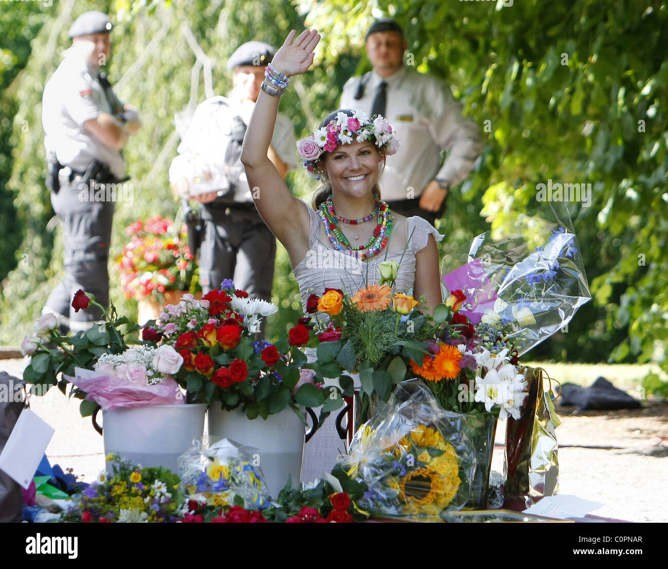 Crown Princess Victoria Swedish Crown Princess Victoria celebrates her