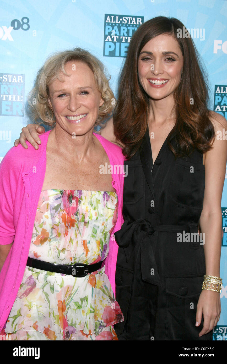 Glenn Close and Rose Byrne Fox TCA Summer Party at the Santa Monica ...