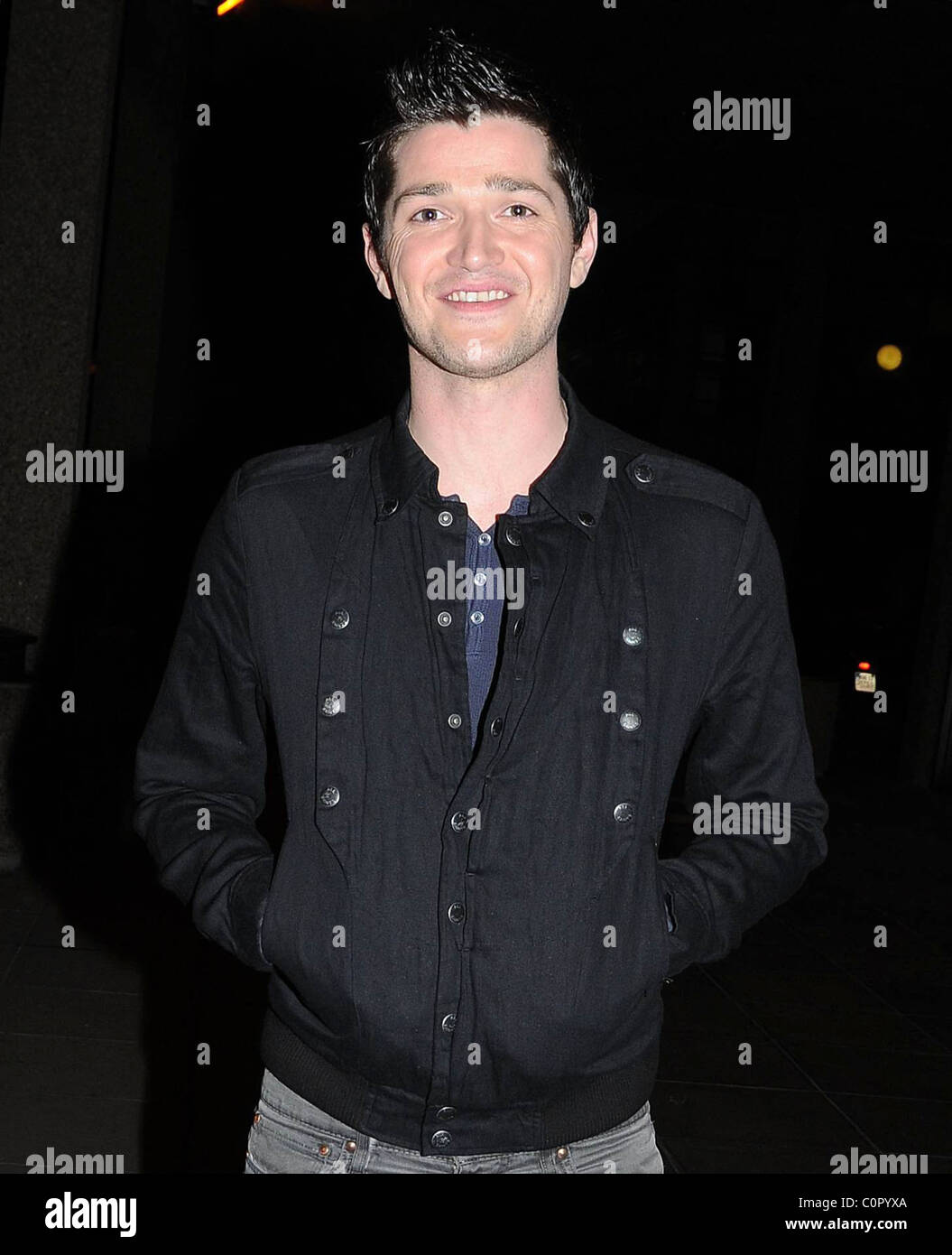 Danny O'Donoghue of The Script outside RTE studios for 'The Late Late ...