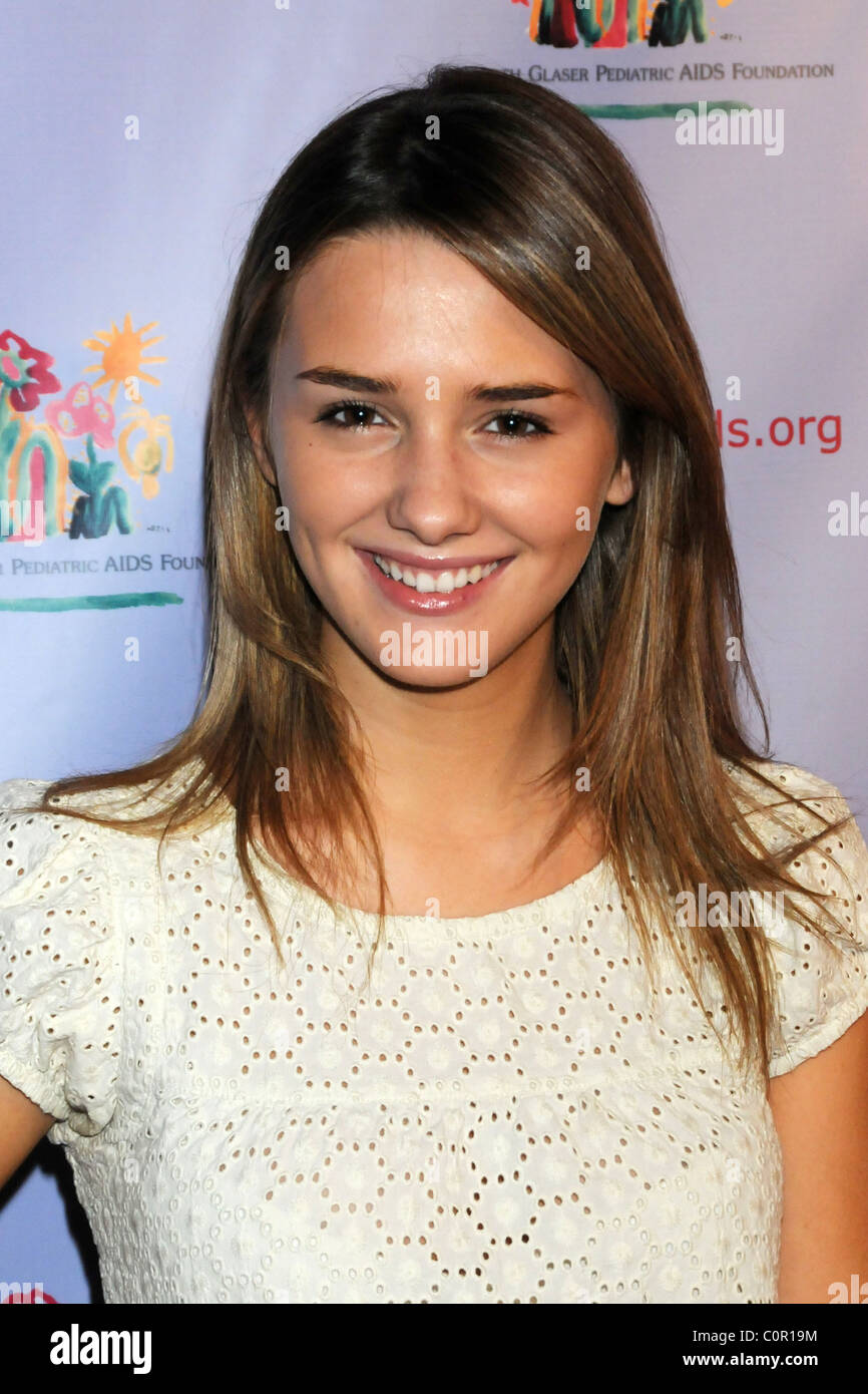 Addison Timlin attending the 'Kids For Kids Carnival' to benefit The Elizabeth Glaser Pediatric AIDS Foundation held at the Stock Photo