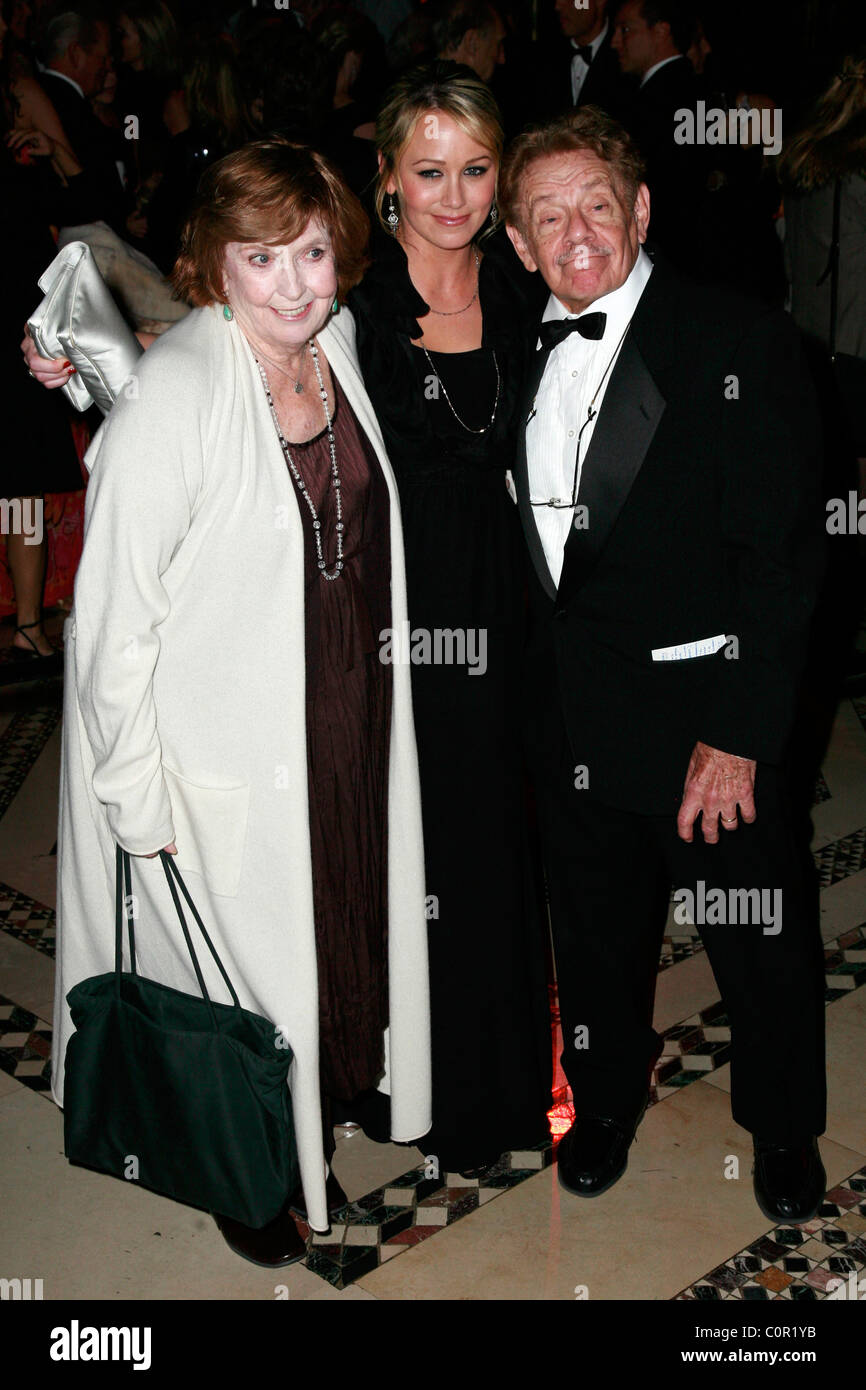 Anne Meara , Christine Taylor and Jerry Spiller 24th Annual Museum of ...
