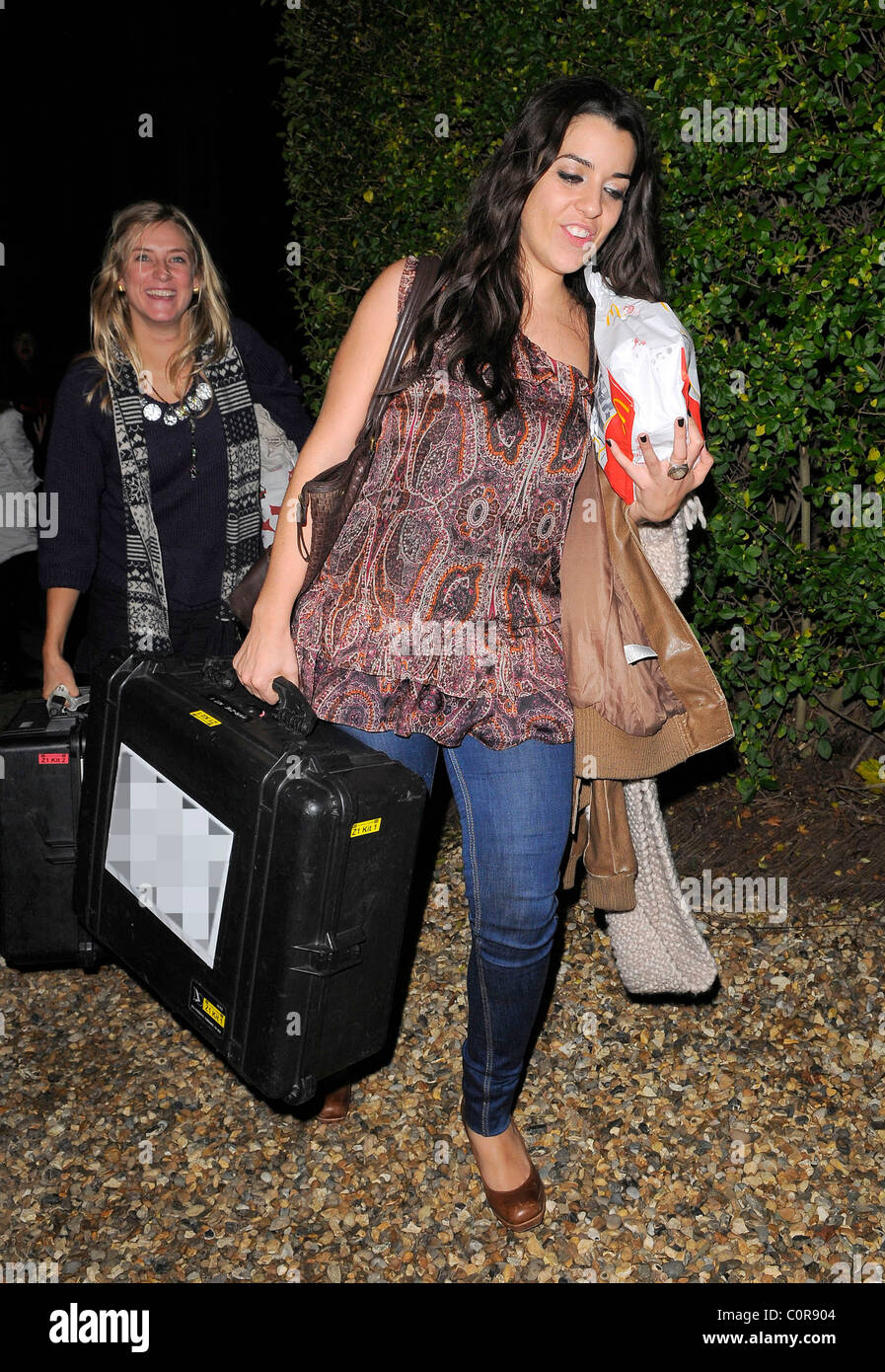 Ruth Lorenzo arrives back at The X Factor secret hideaway, having ...