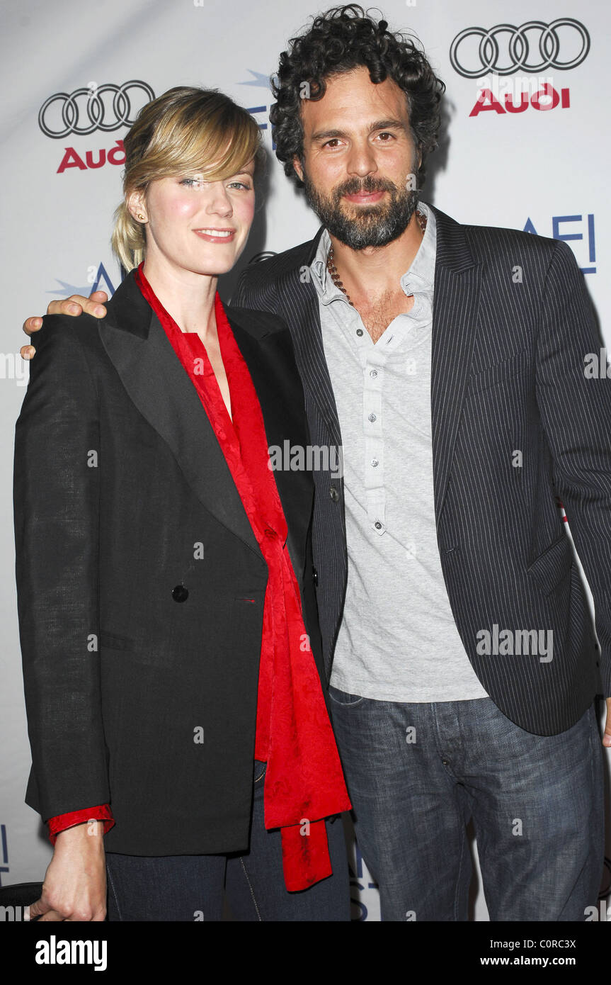 Mark Ruffalo And Wife Sunrise Coigney Afi Film Festival 2008 - The 