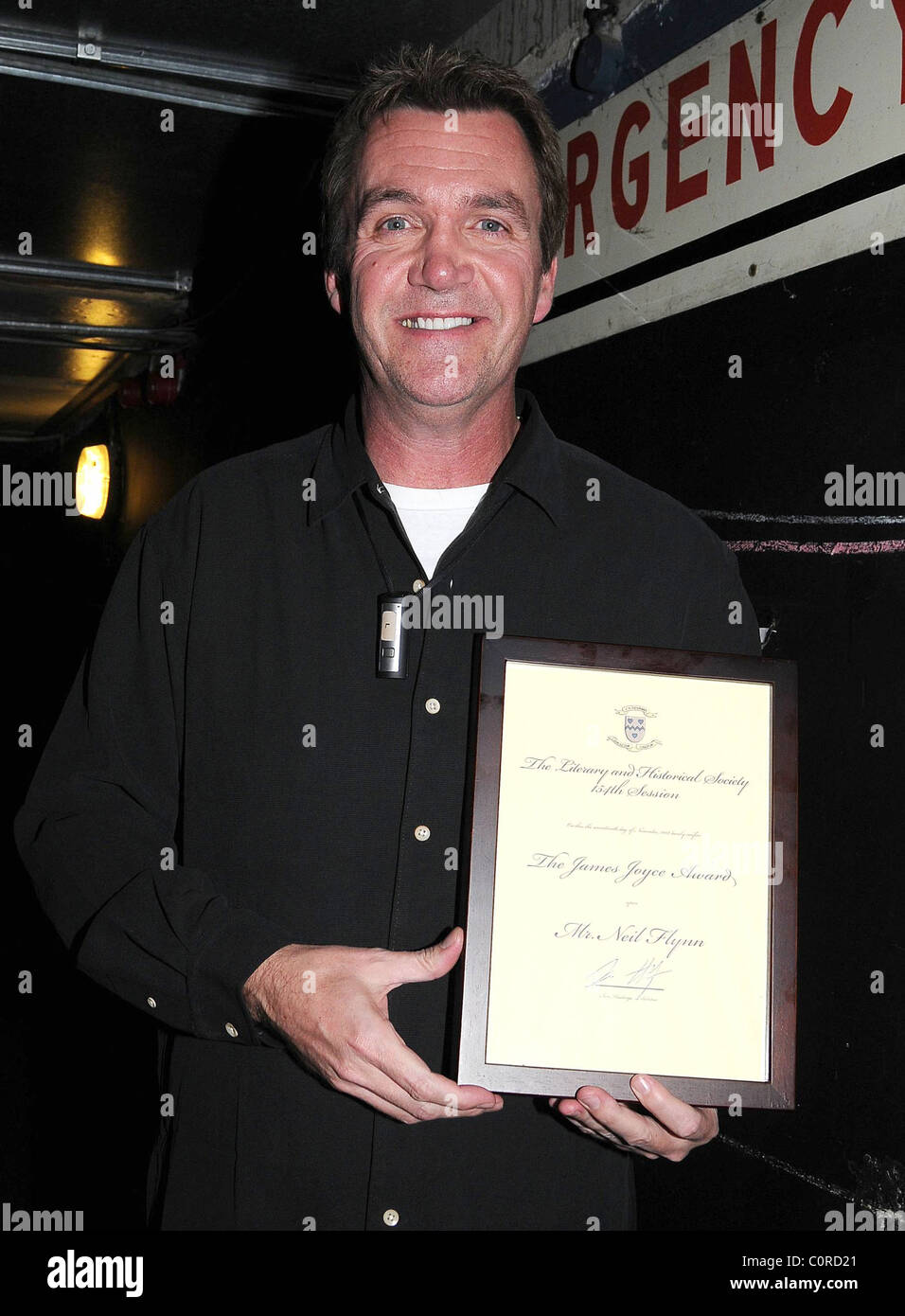 Actor Neil Flynn, 'Janitor' from US Scrubs, receives the James