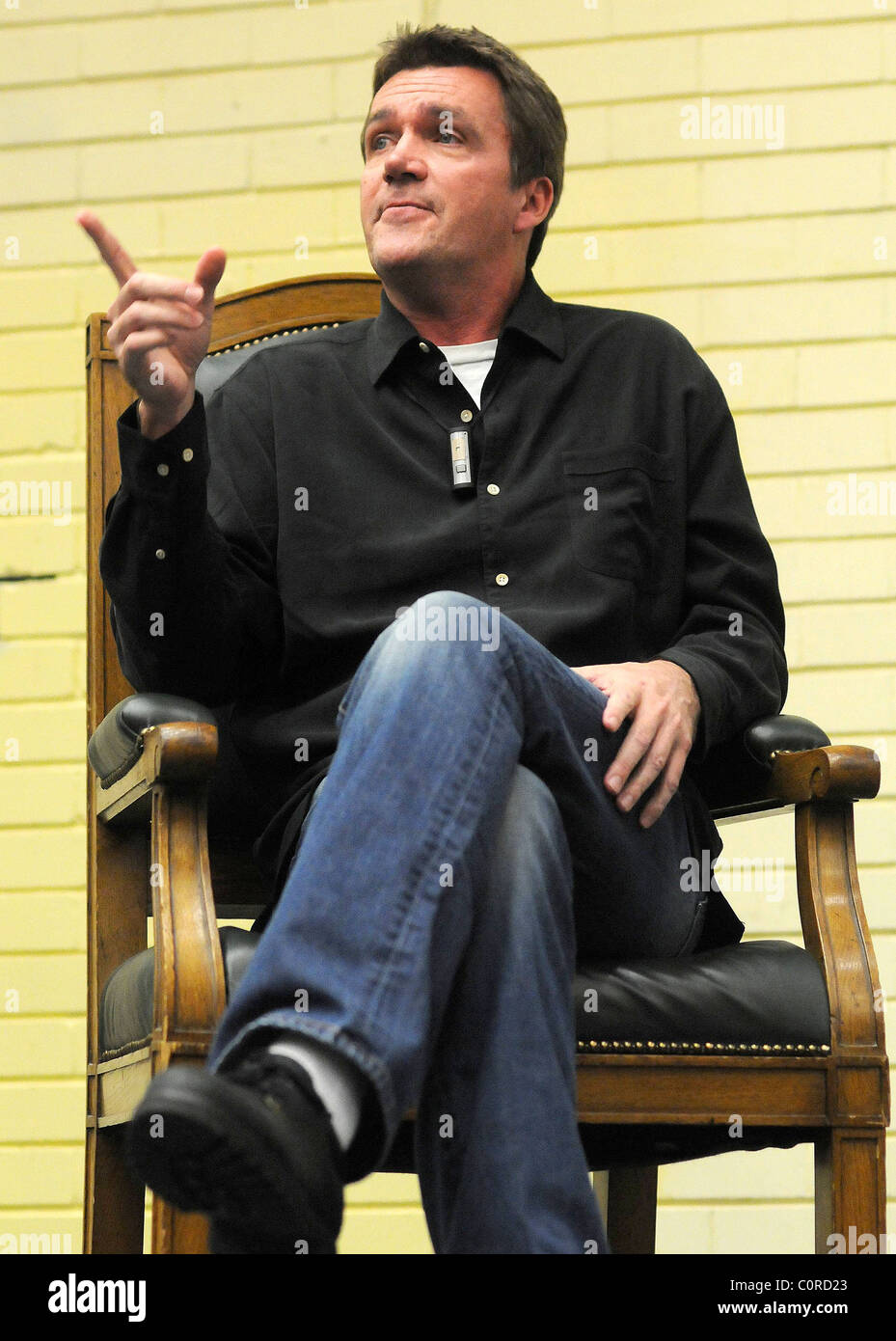 Actor Neil Flynn, 'Janitor' from US Scrubs, receives the James