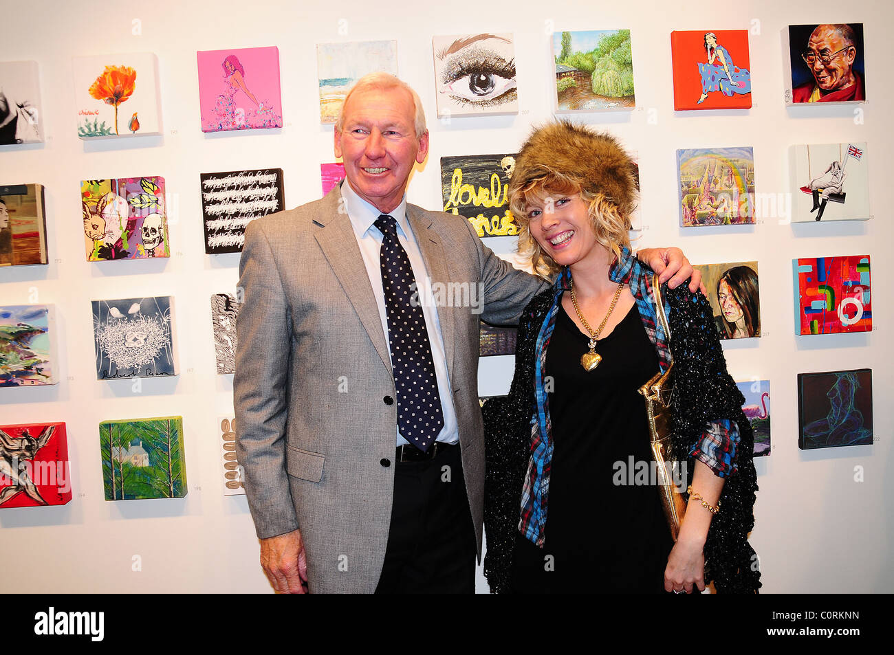 Willow Foundation founder Bob Wilson and artsit Jennifer Anderson Mann