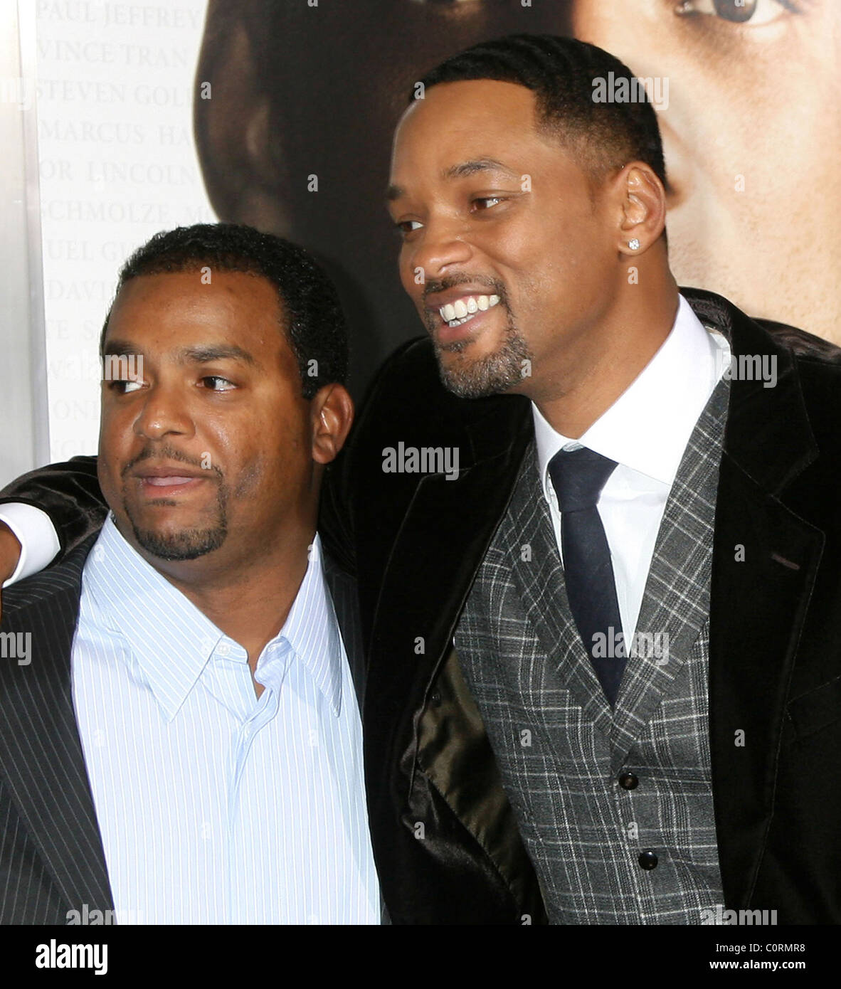 Alfonso Ribeiro and Will Smith Los Angeles Premiere of 'Seven Pounds