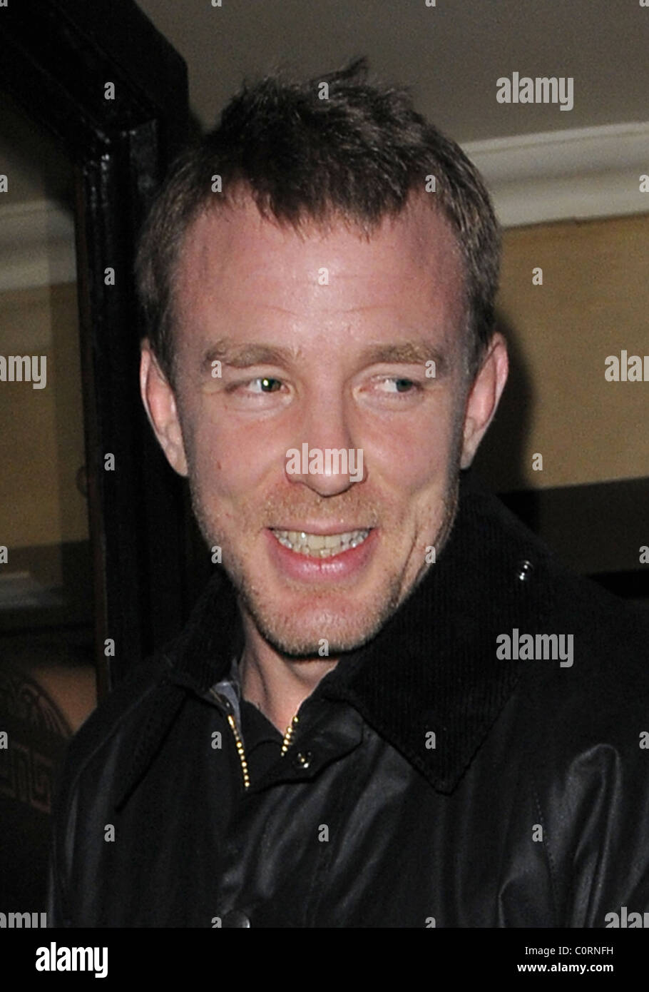 Guy Ritchie leaves his Punch Bowl pub in Mayfair, rather worse for wear. Ritchie was in fine