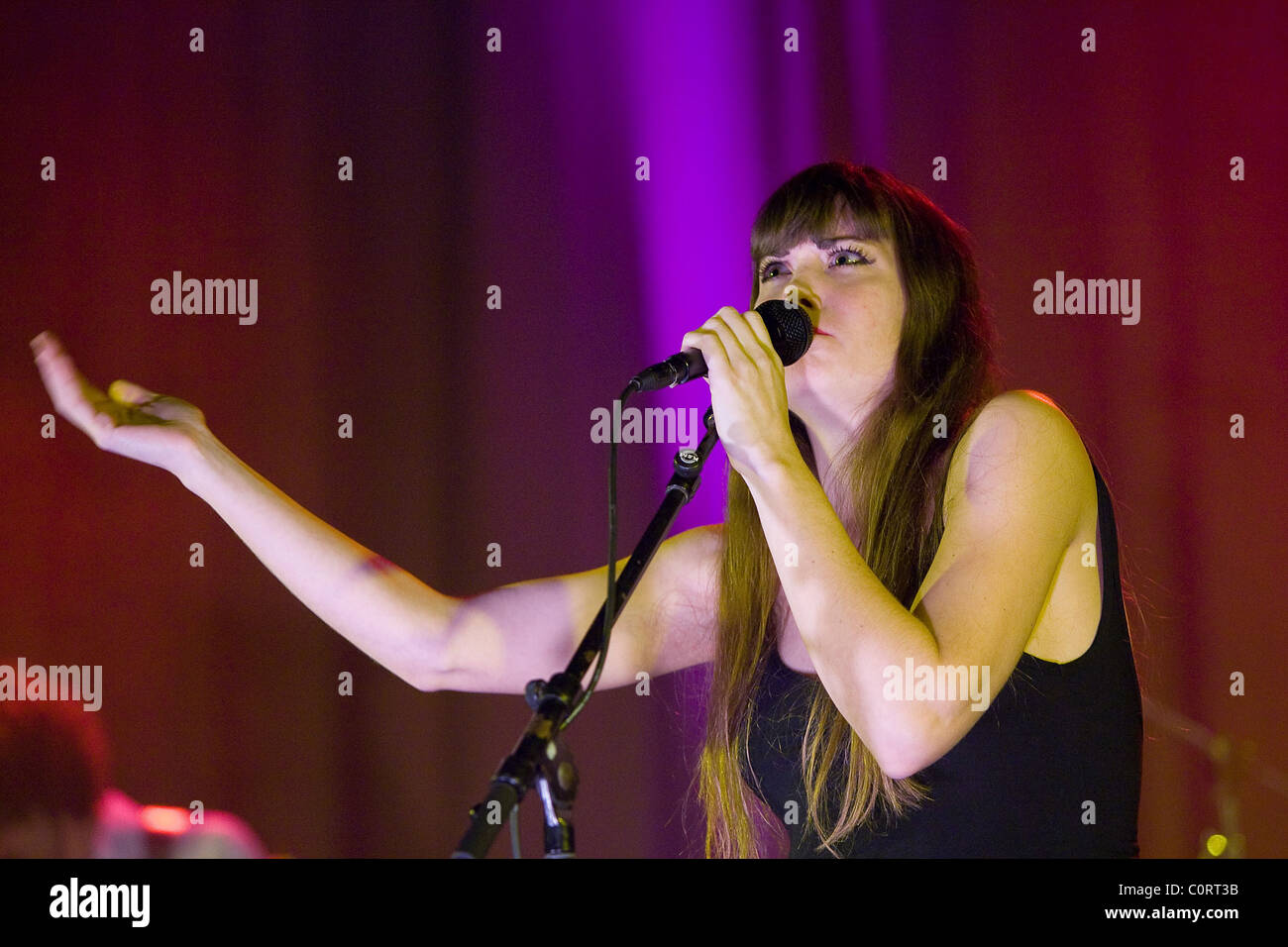 Australian band Phoebe Killdeer & The Short Straws Super Bock em Stock