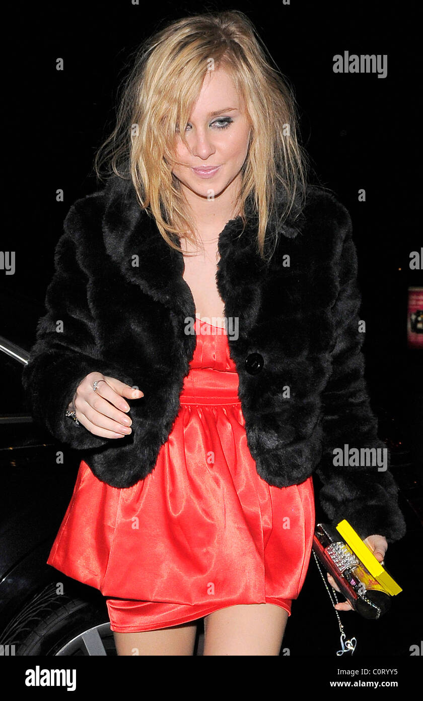 Diana Vickers has a memorable evening out in London. First she attends ...