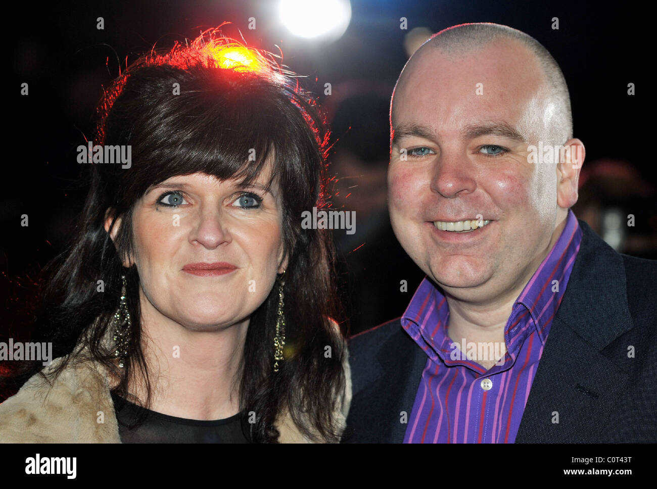 Siobhan Finneran and Steve Pemberton British Comedy Awards held at the