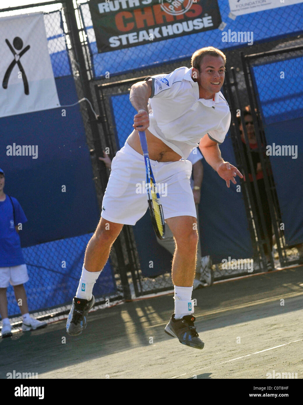 Andy Roddick 8th Annual Andy Roddick Tennis exhibition at the Boca ...