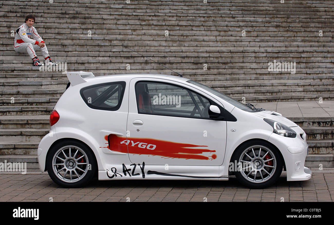 Toyota aygo crazy car hi-res stock photography and images - Alamy
