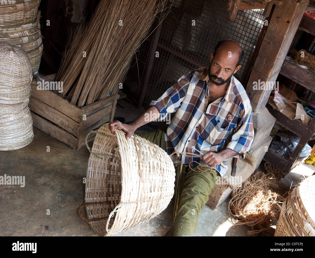 Basket weaver hires stock photography and images Alamy