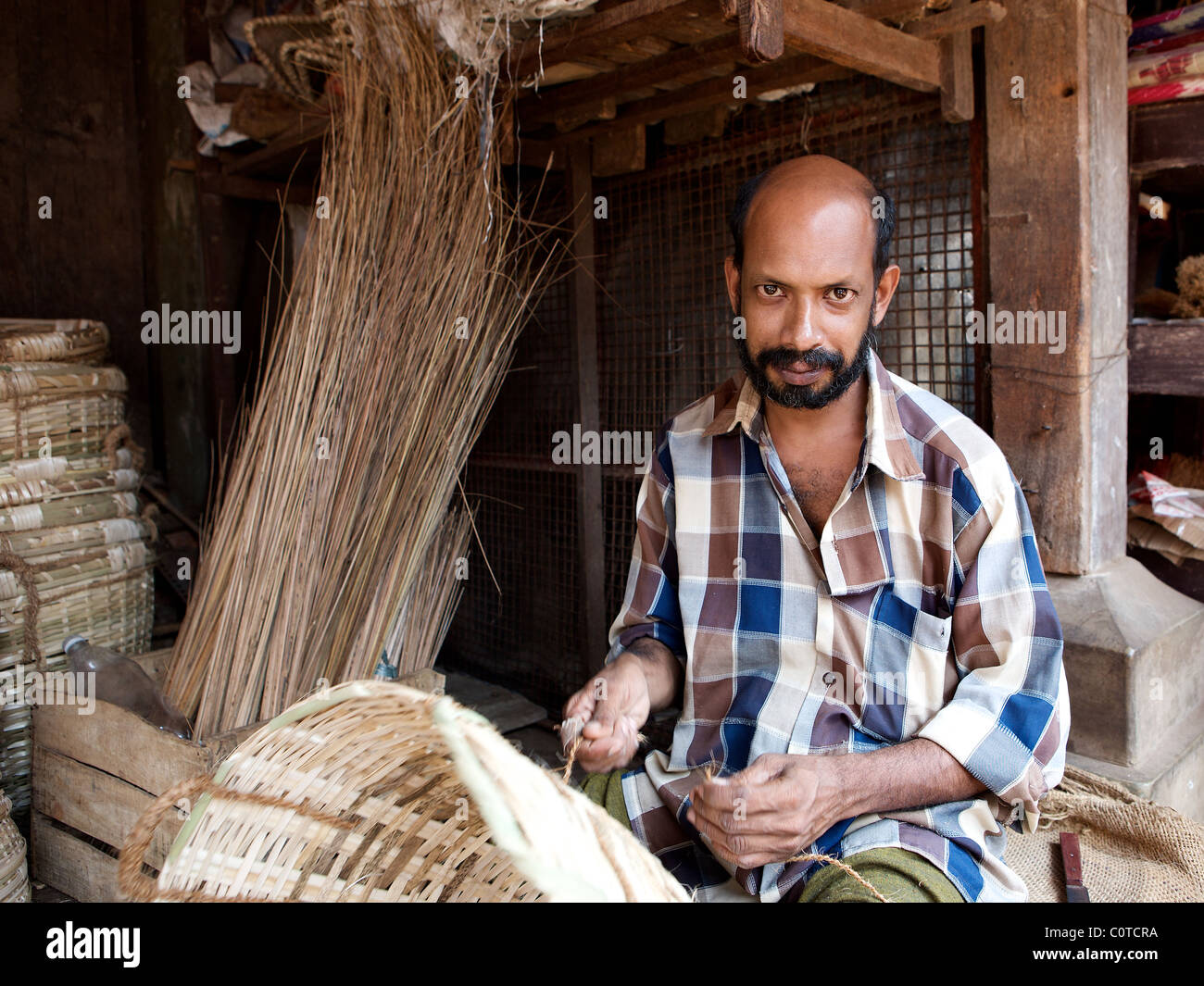Basket weaver hires stock photography and images Alamy