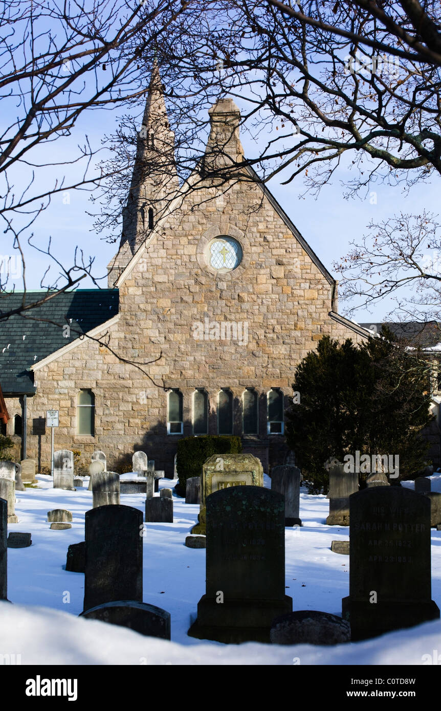 St Luke s Church East Greenwich Rhode Island USA Stock Photo Alamy