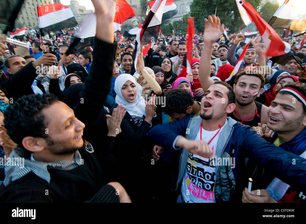 EGYPT, CAIRO On Feb 18th millions of Egyptians were celebrating "One