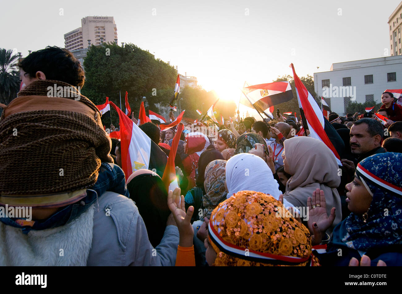 EGYPT, CAIRO On Feb 18th millions of Egyptians were celebrating "One