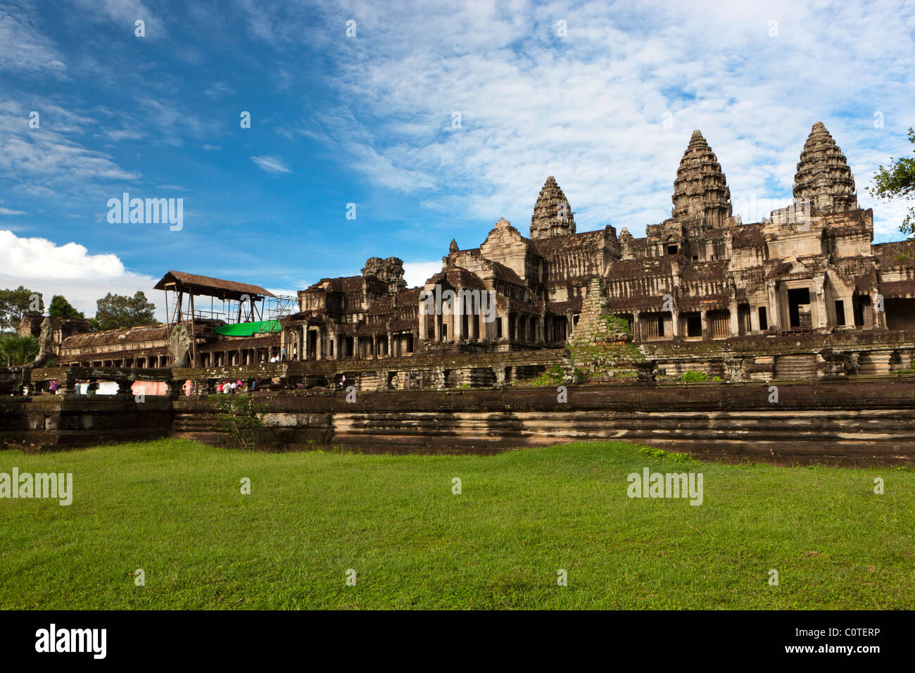 Angkor Wat Temple. Cambodia. Southeast Asia. Stock Photo