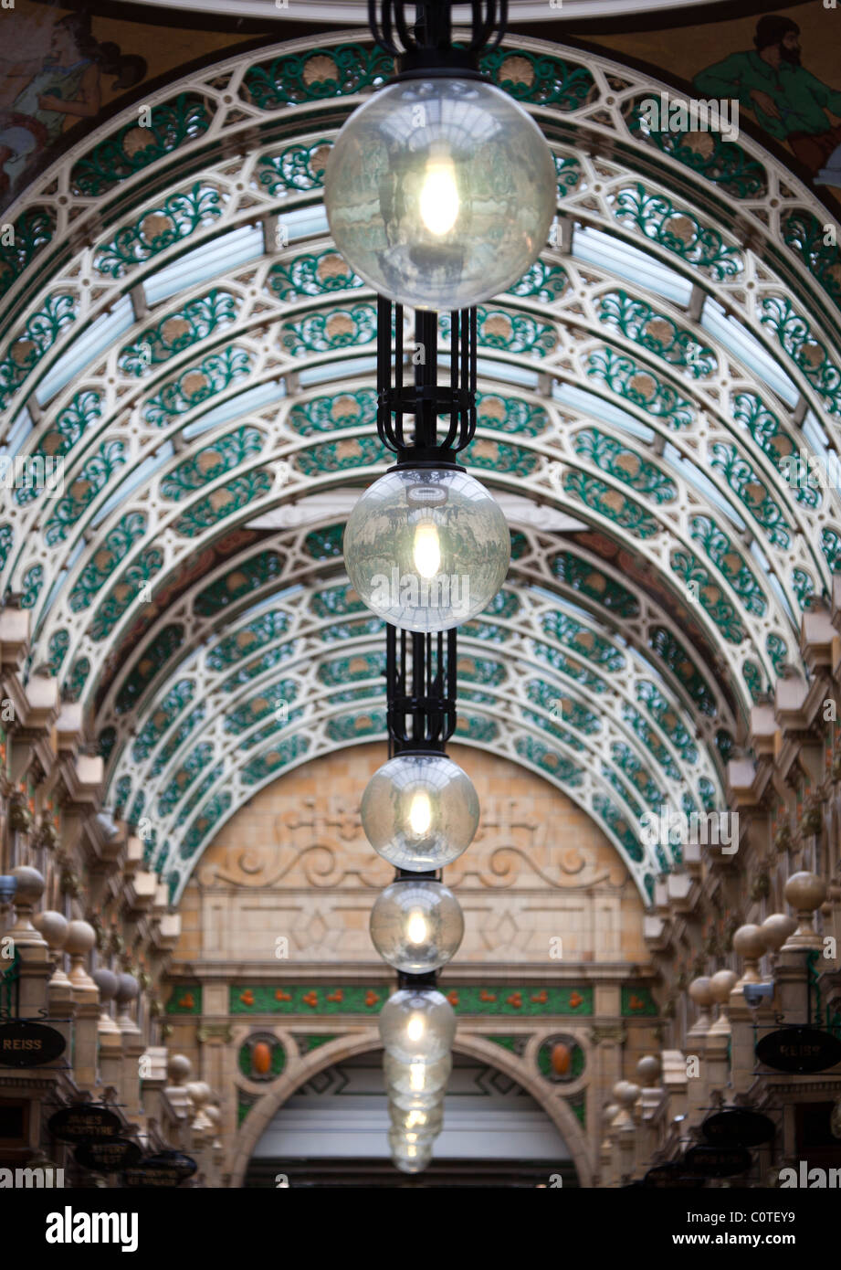 County Arcade Leeds UK Stock Photo Alamy