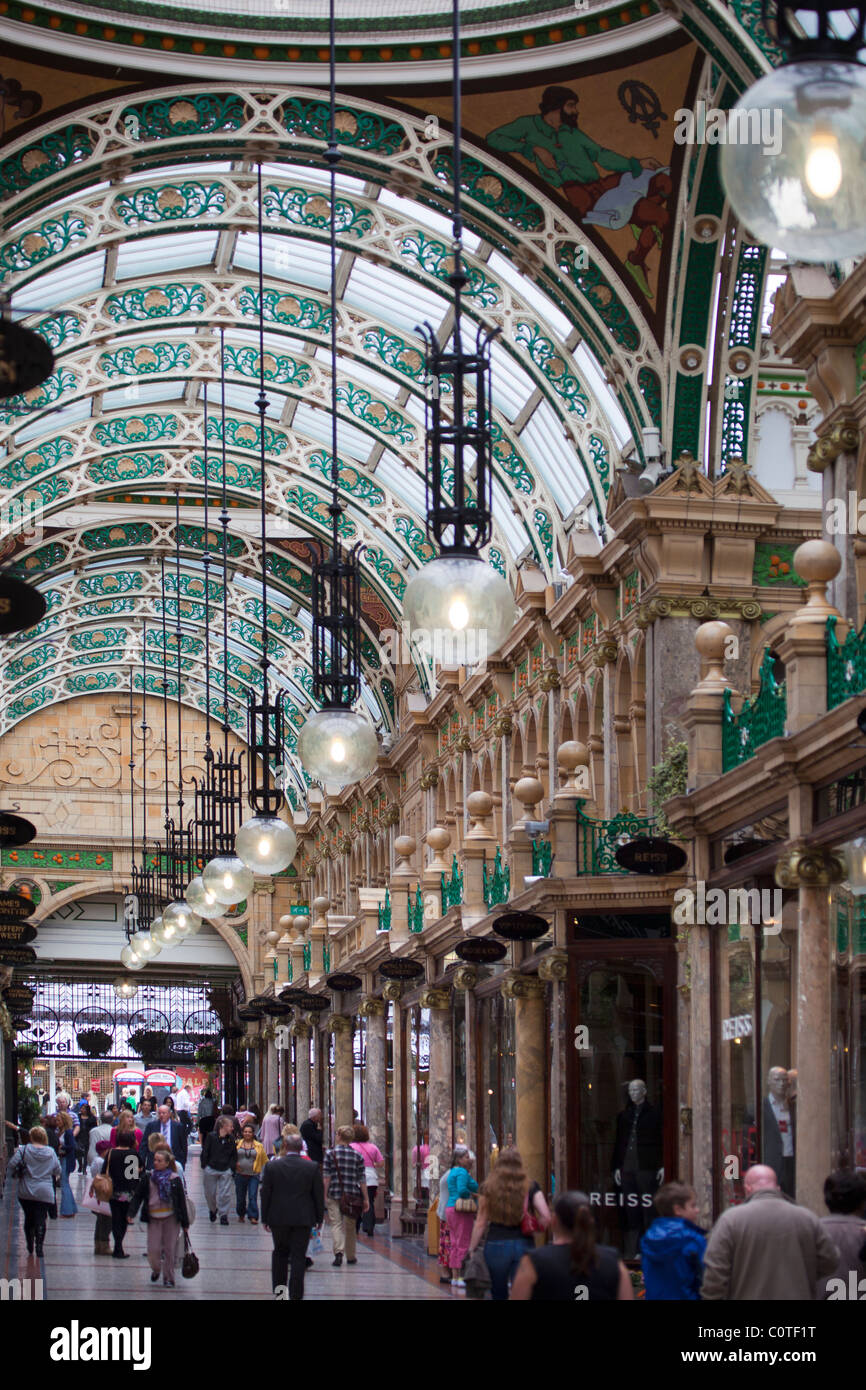 County Arcade Leeds UK Stock Photo Alamy