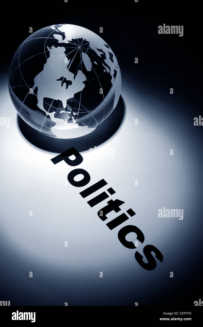 globe, concept of global politics Stock Photo